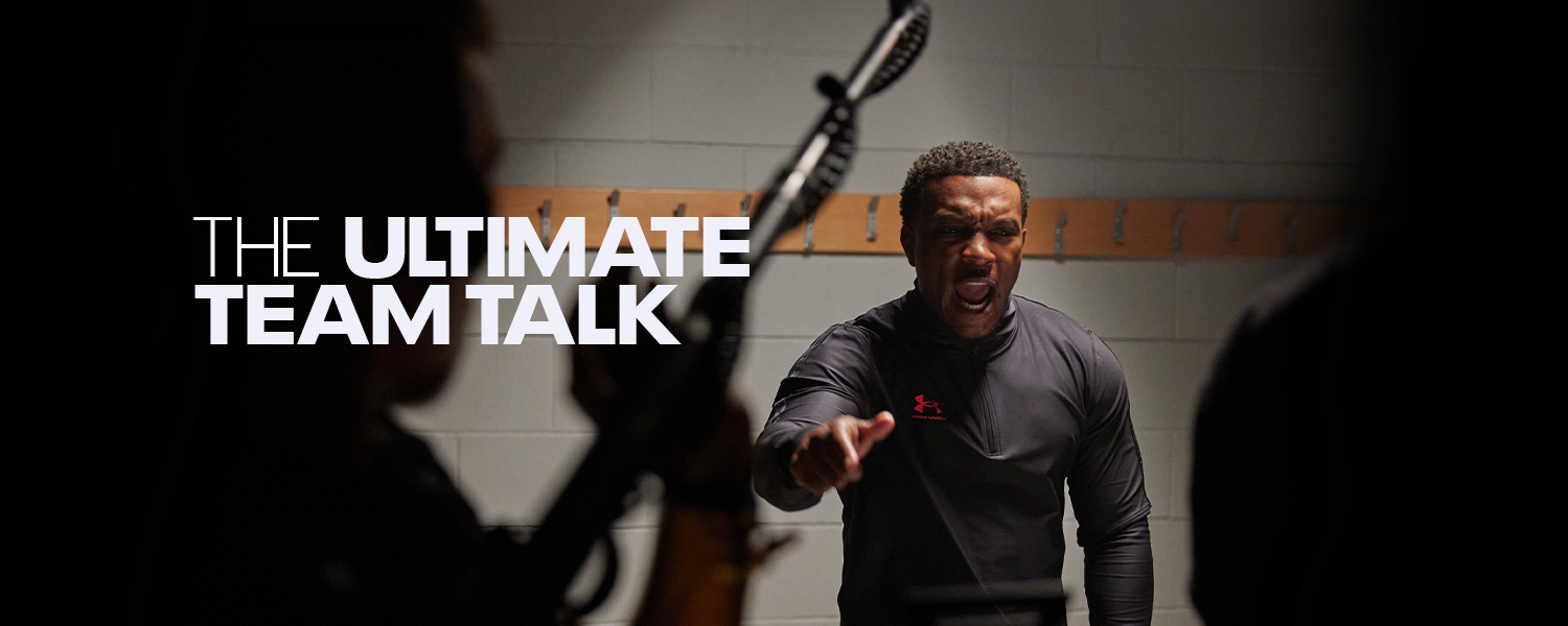 Under Armour 'The Ultimate Team Talk' - AI speech generation